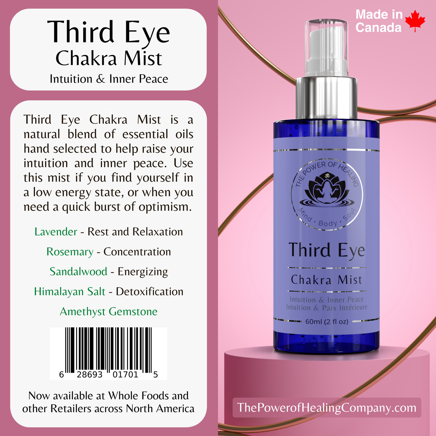 Third Eye Chakra Mist