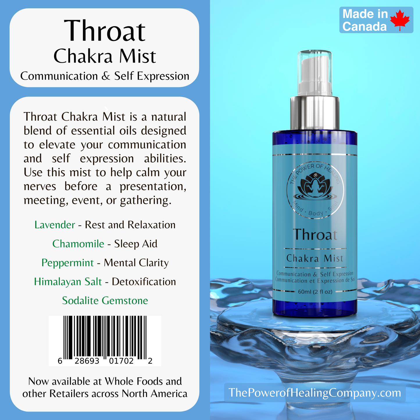 Throat Chakra Mist